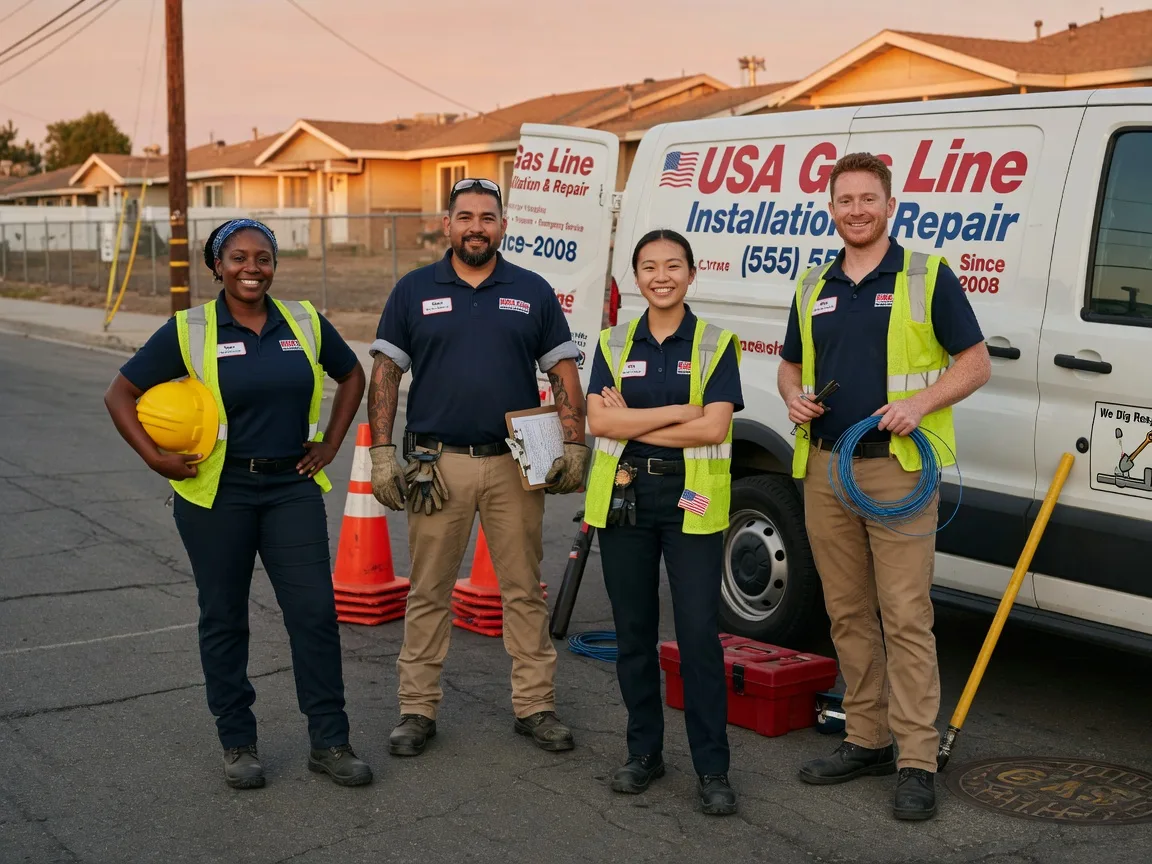 Gas Line Installation company in Harrisonburg, VA